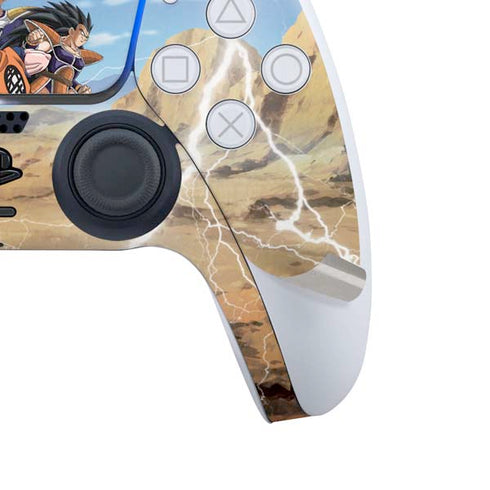 Dragon Ball Z Goku Versus Saiyans PS5 Controller Skin